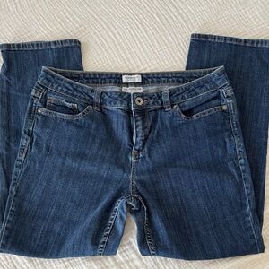Liz Clairborne Petite Blue Straighleg Jeans